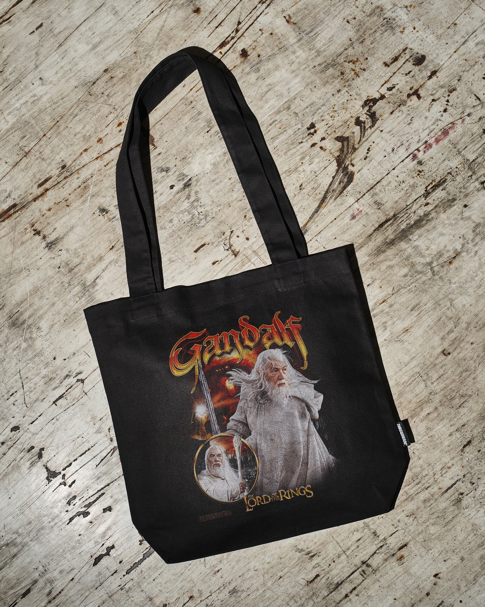 Gandalf the White Tote Bag - Lord of the Rings Official Cotton Canvas