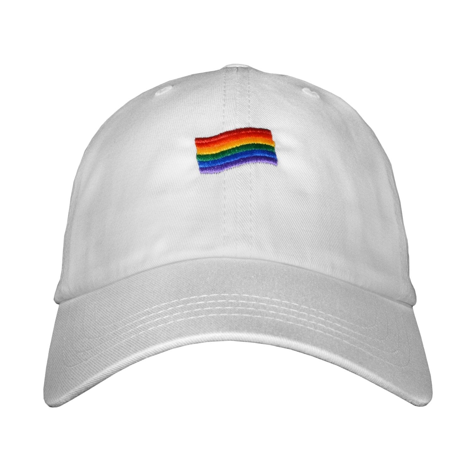 Pride Flag Dad hat
